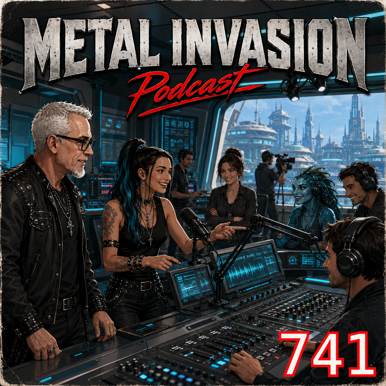 METAL INVASION 741 episode artwork